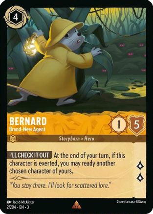 Bernard - Brand-New Agent (2/204) [Into the Inklands] | Grognard Games
