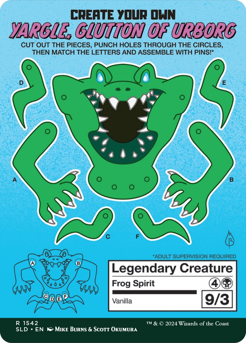 Yargle, Glutton of Urborg [Secret Lair Drop Series] | Grognard Games