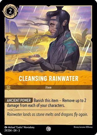 Cleansing Rainwater (29/204) [Into the Inklands] | Grognard Games