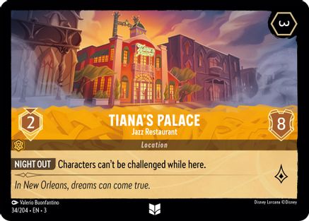 Tiana's Palace - Jazz Restaurant (34/204) [Into the Inklands] | Grognard Games