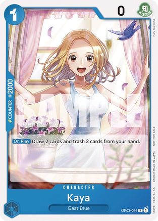 Kaya (Tournament Pack Vol. 6) (OP03-044) - One Piece Promotion Cards | Grognard Games