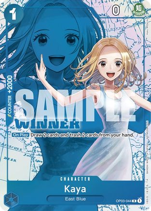 Kaya (Winner Pack Vol. 6) (OP03-044) - One Piece Promotion Cards Foil | Grognard Games