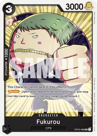 Fukurou (Tournament Pack Vol. 6) (OP03-088) - One Piece Promotion Cards | Grognard Games