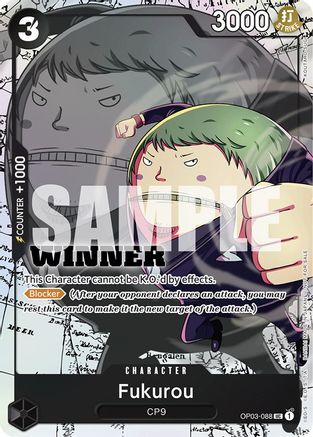 Fukurou (Winner Pack Vol. 6) (OP03-088) - One Piece Promotion Cards Foil | Grognard Games