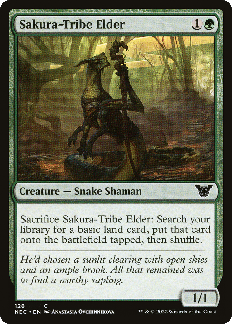 Sakura-Tribe Elder [Kamigawa: Neon Dynasty Commander] | Grognard Games