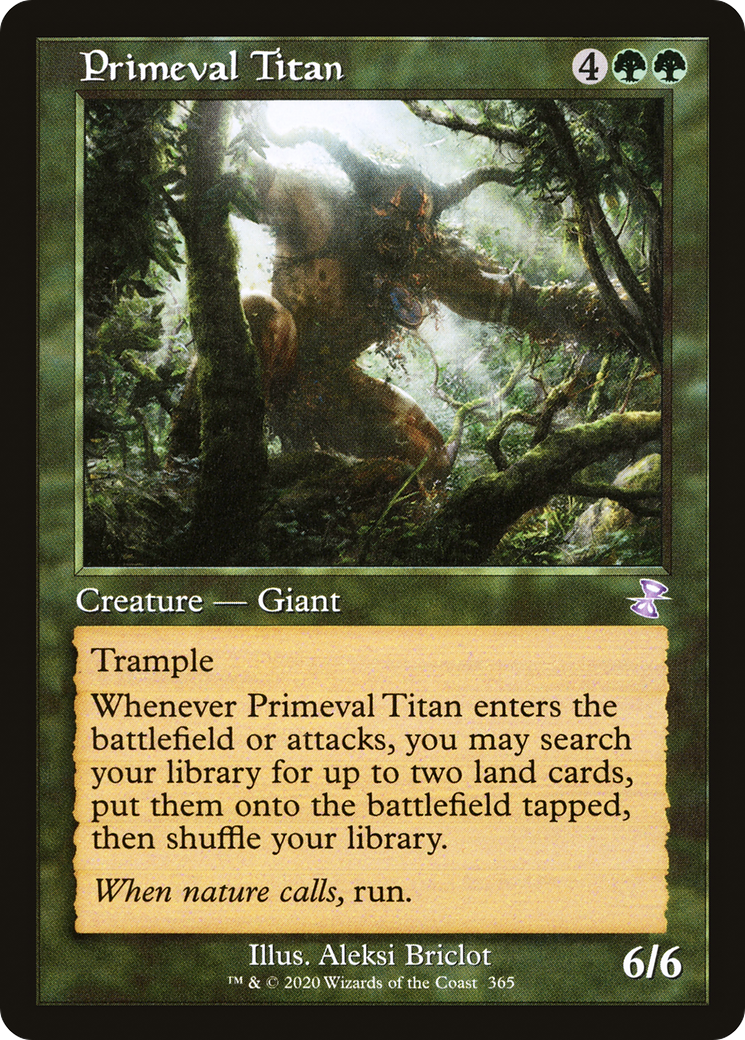 Primeval Titan (Timeshifted) [Time Spiral Remastered] | Grognard Games