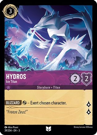 Hydros - Ice Titan (39/204) [Into the Inklands] | Grognard Games