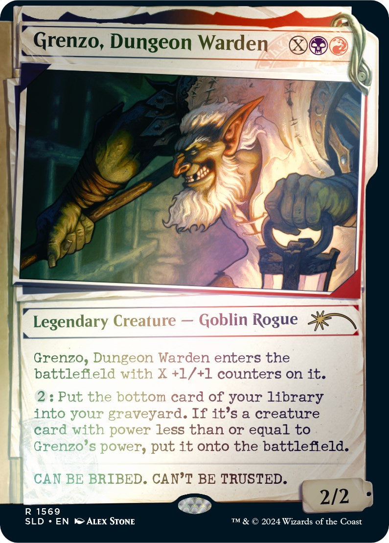 Grenzo, Dungeon Warden (Rainbow Foil) [Secret Lair Drop Series] | Grognard Games