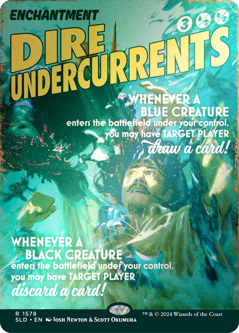 Dire Undercurrents (Rainbow Foil) [Secret Lair Drop Series] | Grognard Games