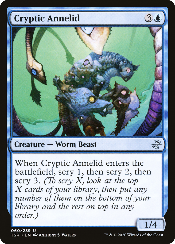 Cryptic Annelid [Time Spiral Remastered] | Grognard Games