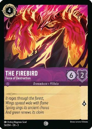 The Firebird - Force of Destruction (56/204) [Into the Inklands] | Grognard Games