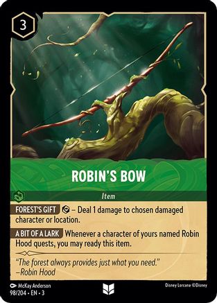 Robin's Bow (98/204) [Into the Inklands] | Grognard Games