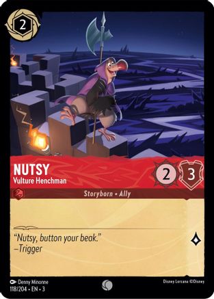 Nutsy - Vulture Henchman (118/204) [Into the Inklands] | Grognard Games