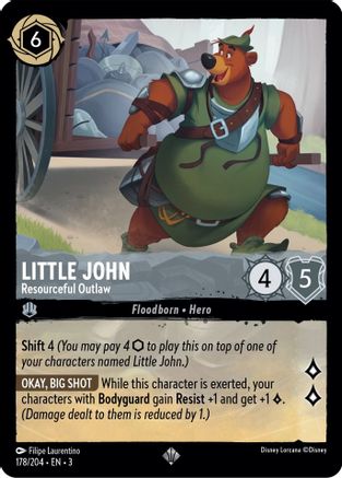 Little John - Resourceful Outlaw (178/204) [Into the Inklands] | Grognard Games