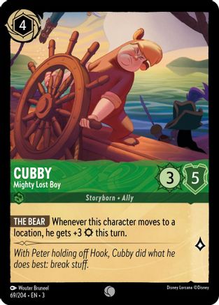 Cubby - Mighty Lost Boy (69/204) [Into the Inklands] | Grognard Games