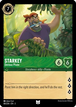 Starkey - Devious Pirate (88/204) [Into the Inklands] | Grognard Games