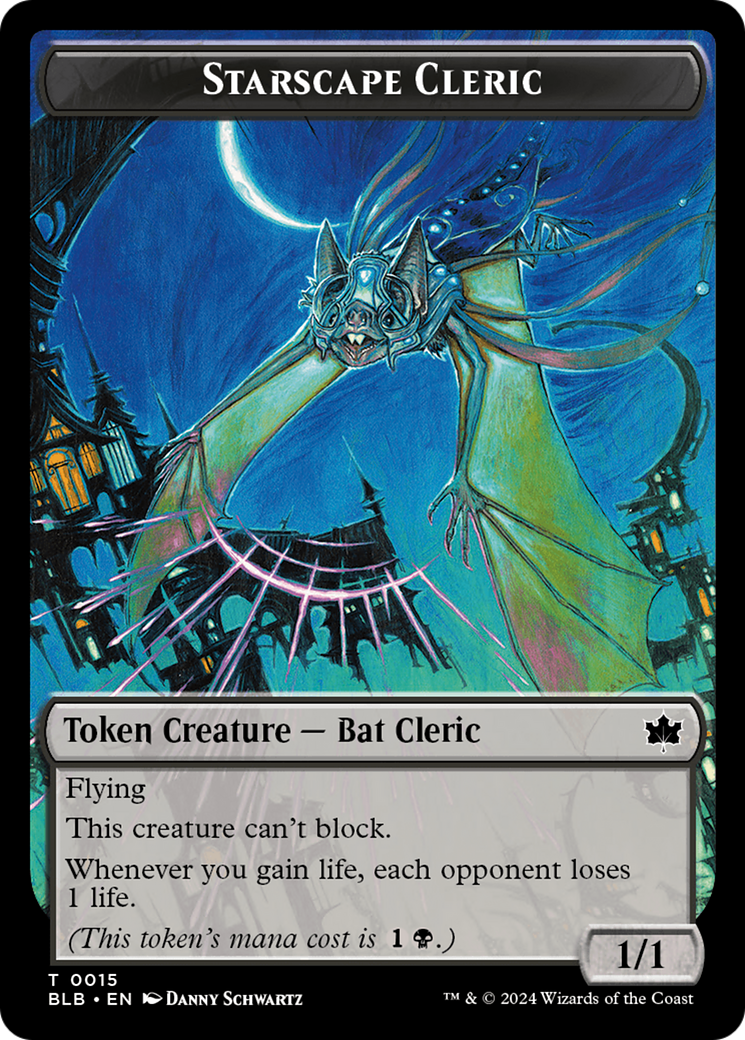 Starscape Cleric (BLB-015) - Bloomburrow Tokens | Grognard Games