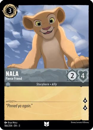 Nala - Fierce Friend (186/204) [Into the Inklands] | Grognard Games
