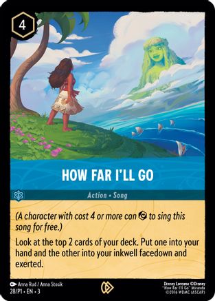 How Far I'll Go (28) [Promo Cards] | Grognard Games
