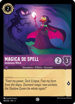 Magica De Spell - Ambitious Witch (48/204) [Into the Inklands] | Grognard Games