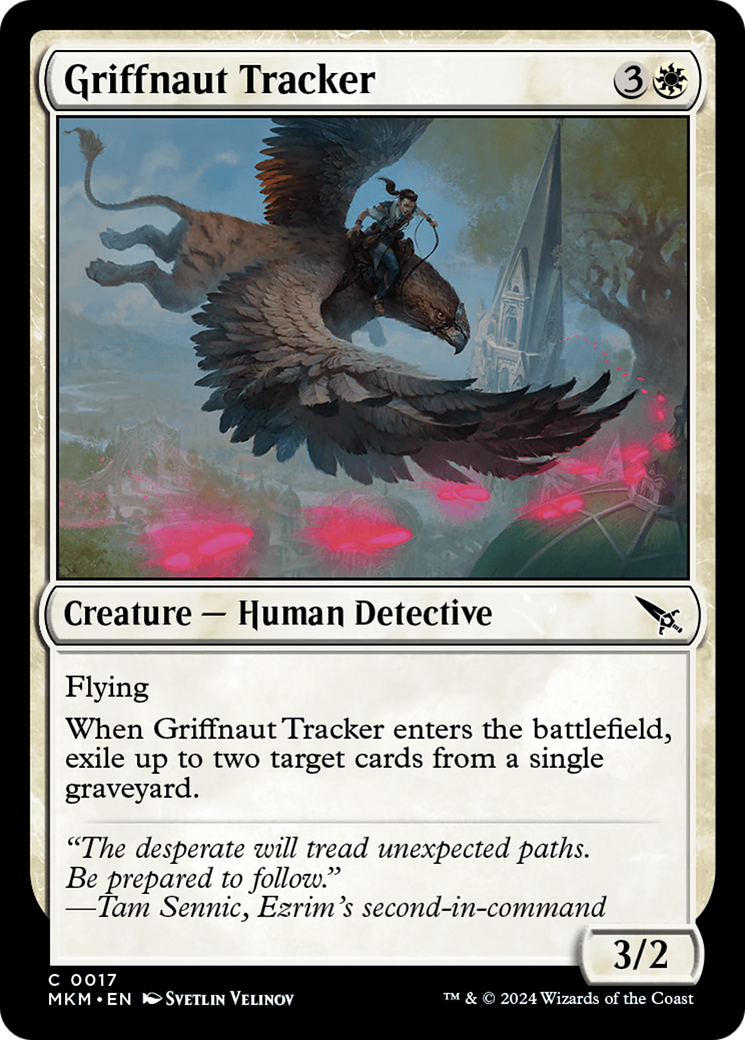 Griffnaut Tracker [Murders at Karlov Manor] | Grognard Games