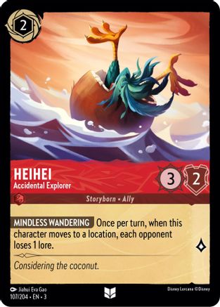 HeiHei - Accidental Explorer (107/204) [Into the Inklands] | Grognard Games