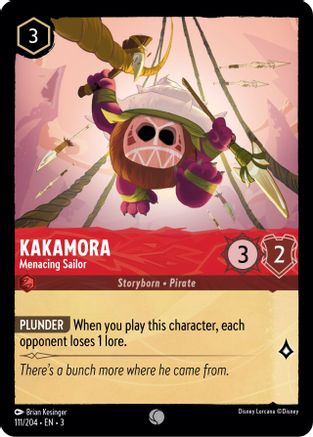 Kakamora - Menacing Sailor (111/204) [Into the Inklands] | Grognard Games
