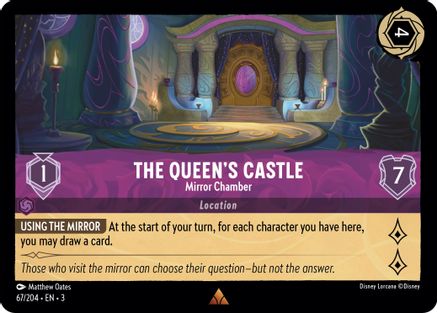 The Queen's Castle - Mirror Chamber (67/204) [Into the Inklands] | Grognard Games
