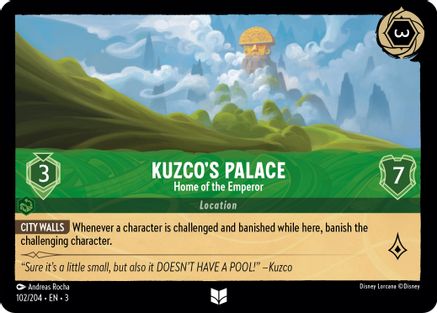Kuzco's Palace - Home of the Emperor (102/204) [Into the Inklands] | Grognard Games