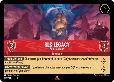 RLS Legacy - Solar Galleon (136/204) [Into the Inklands] | Grognard Games