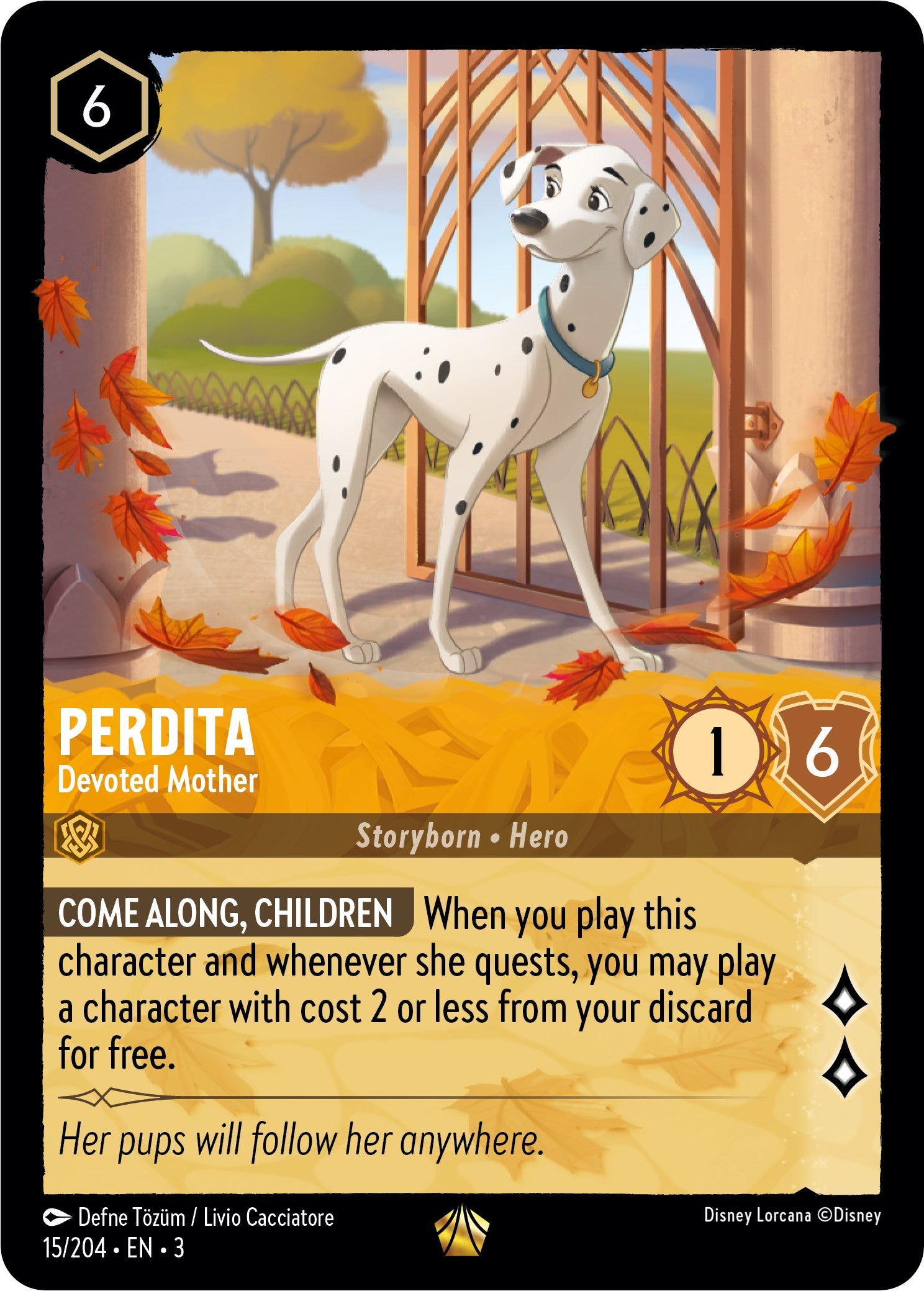 Perdita - Devoted Mother (15/204) [Into the Inklands] | Grognard Games