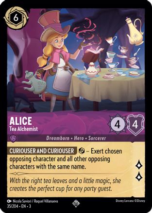 Alice - Tea Alchemist (35/204) [Into the Inklands] | Grognard Games