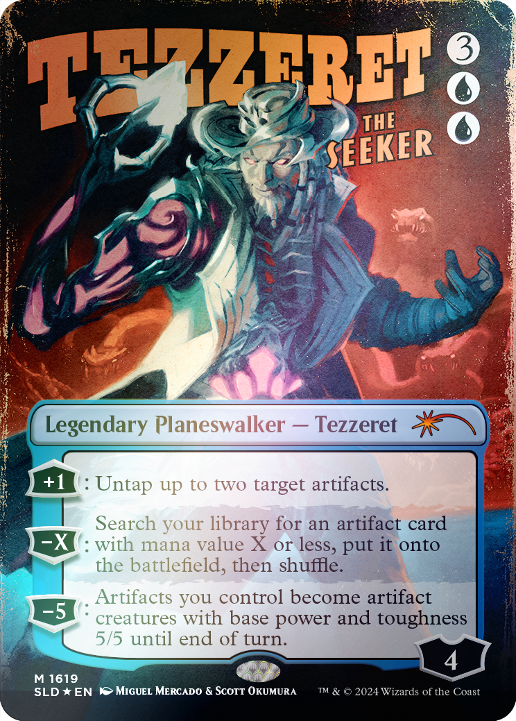 Tezzeret the Seeker (1619) (Rainbow Foil) [Secret Lair Drop Series] | Grognard Games