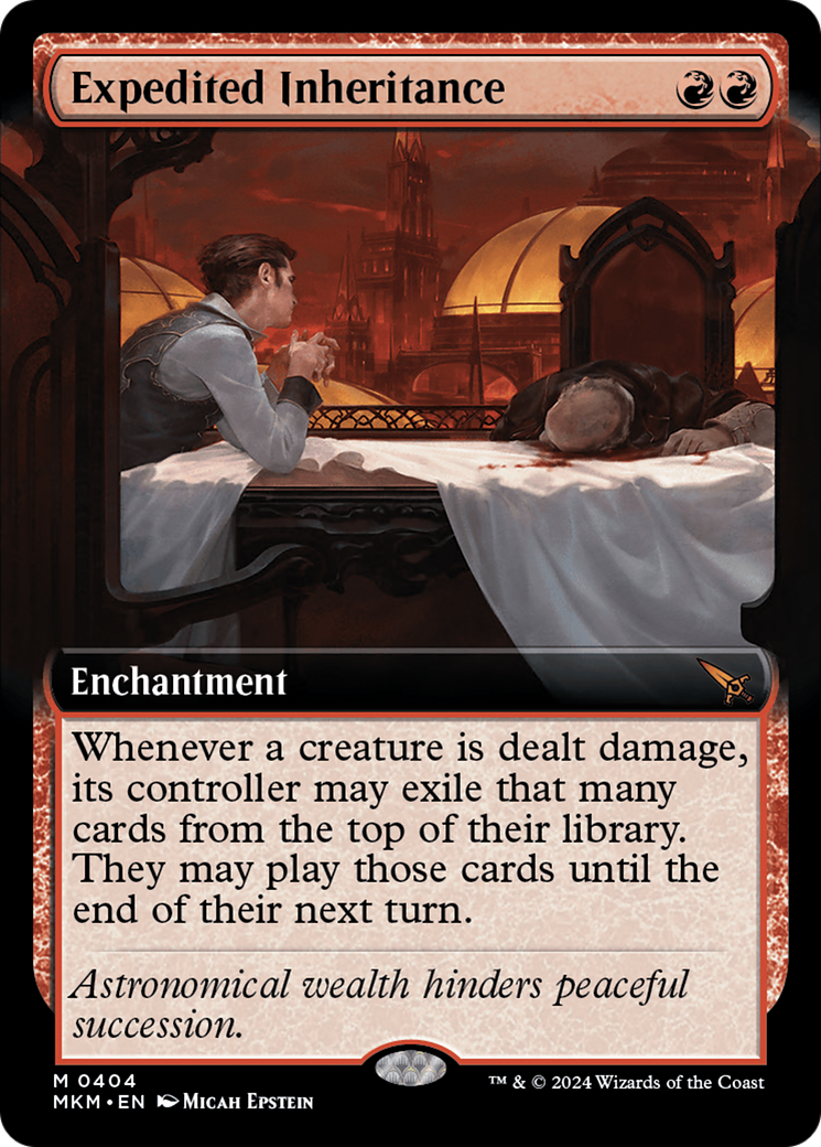 Expedited Inheritance (Extended Art) [Murders at Karlov Manor] | Grognard Games