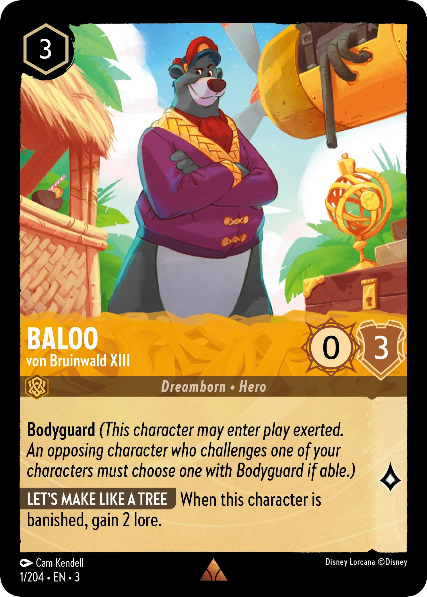 Baloo - von Bruinwald XIII (1/204) [Into the Inklands] | Grognard Games