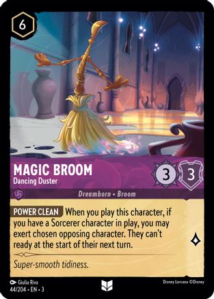 Magic Broom - Dancing Duster (44/204) [Into the Inklands] | Grognard Games