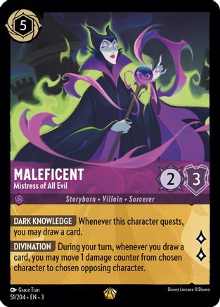 Maleficent - Mistress of All Evil (51/204) [Into the Inklands] | Grognard Games