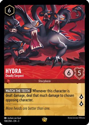 Hydra - Deadly Serpent (108/204) [Into the Inklands] | Grognard Games