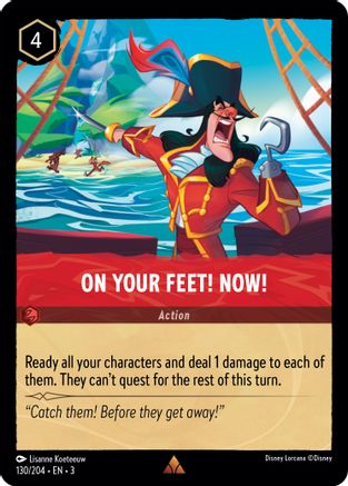 On Your Feet! Now! (130//204) [Into the Inklands] | Grognard Games