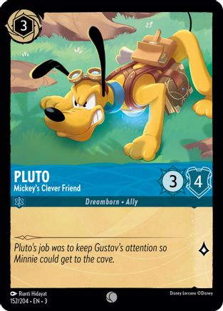 Pluto - Mickey's Clever Friend (152/204) [Into the Inklands] | Grognard Games