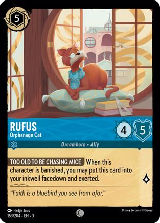 Rufus - Orphanage Cat (153/204) [Into the Inklands] | Grognard Games