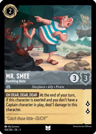 Mr. Smee - Bumbling Mate (184/204) [Into the Inklands] | Grognard Games