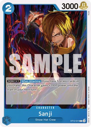 Sanji (ST12-011) - Starter Deck 12: Zoro and Sanji | Grognard Games