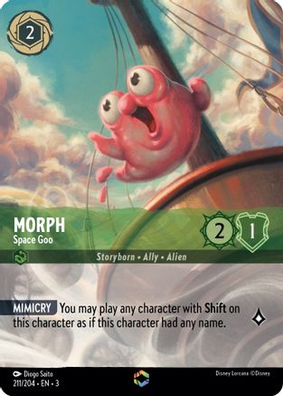 Morph - Space Goo (Alternate Art) (211/204) [Into the Inklands] | Grognard Games