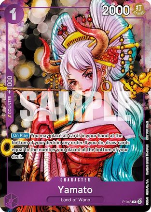 Yamato (Event Pack Vol. 3) (P-046) - One Piece Promotion Cards Foil | Grognard Games