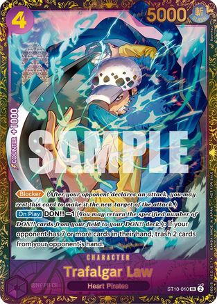 Trafalgar Law - ST10-010 (ST10-010) - One Piece Promotion Cards Foil | Grognard Games