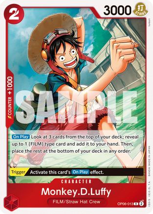 Monkey.D.Luffy (OP06-013) - Wings of the Captain Foil | Grognard Games