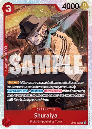 Shuraiya (OP06-009) - Wings of the Captain Foil | Grognard Games