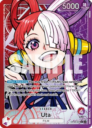 Uta (Alternate Art) (OP06-001) - Wings of the Captain Foil | Grognard Games