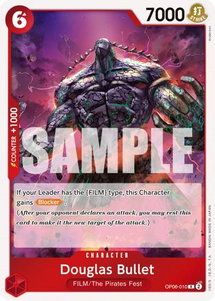 Douglas Bullet (OP06-010) - Wings of the Captain Foil | Grognard Games